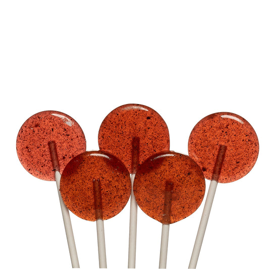 set of organic lollipops